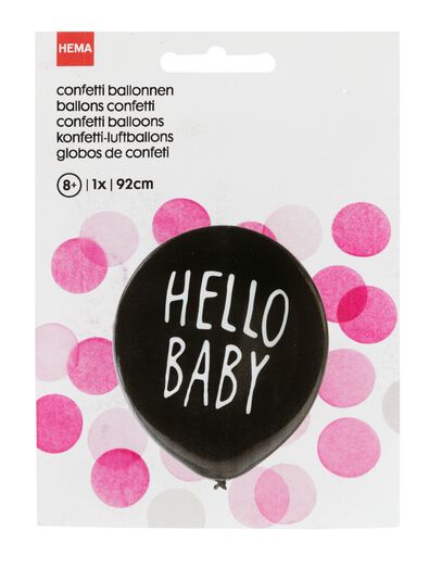 Baby-Geschlechtsenthüllungsballon, Mädchen - 14280222 - HEMA