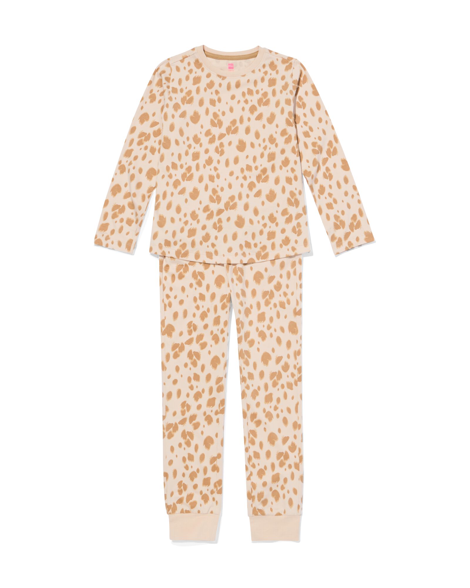 pyjama l&eacute;opard pour enfants beige beige - 23000740BEIGE - HEMA