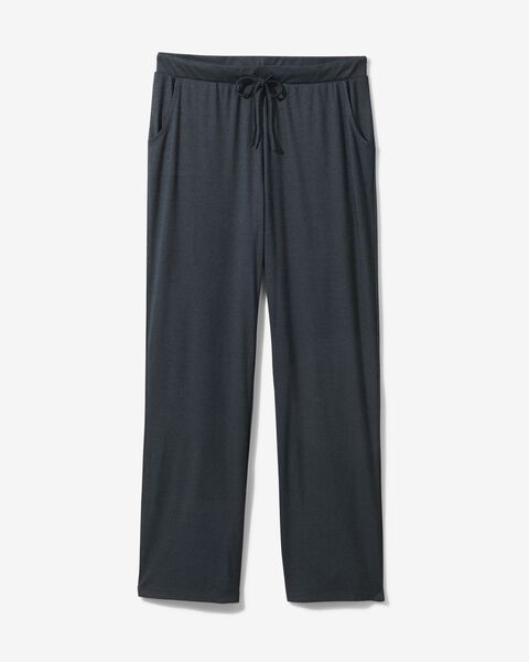 pantalon de pyjama femme avec viscose noir noir - 1000030242 - HEMA