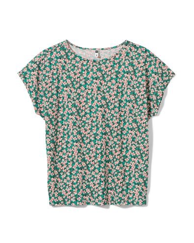 Damen-T-Shirt Amelie, mit Bambusanteil bunt XL - 36355374 - HEMA