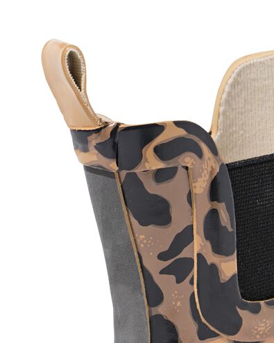 baby regenlaarzen rubber bruin bruin - 33250310BROWN - HEMA