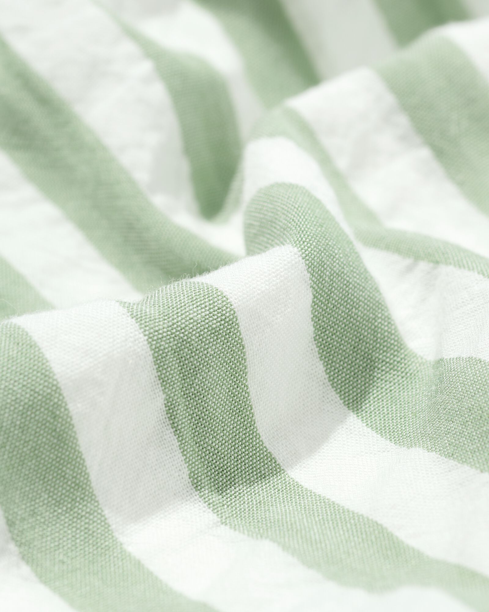 short pyjama femme seersucker rayures vert vert - 23401630GREEN - HEMA