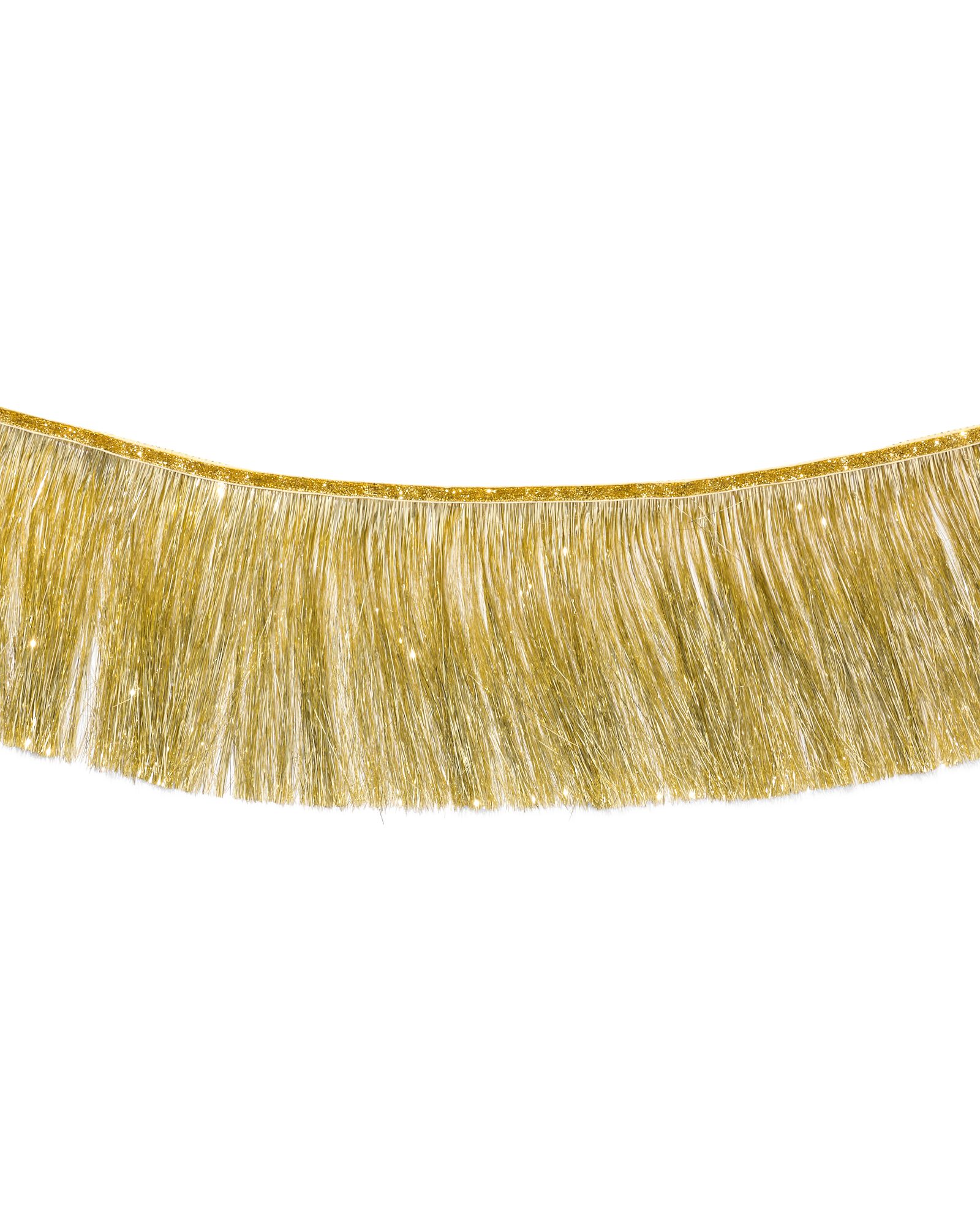 slinger 3m franjes goud - 14250059 - HEMA