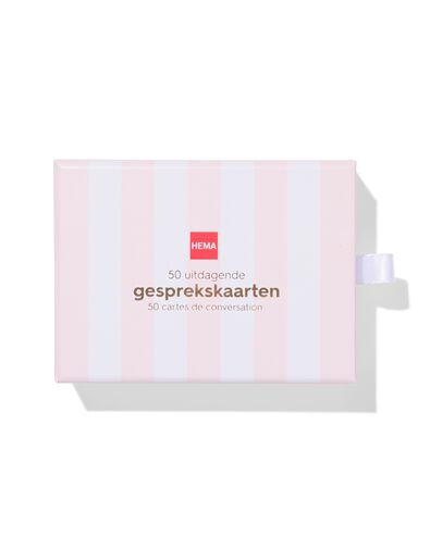 gesprekskaarten Valentijn - 50 stuks - 60800148 - HEMA