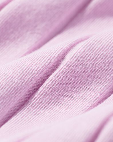 t-shirt enfant avec côtes violet 98/104 - 30834041 - HEMA