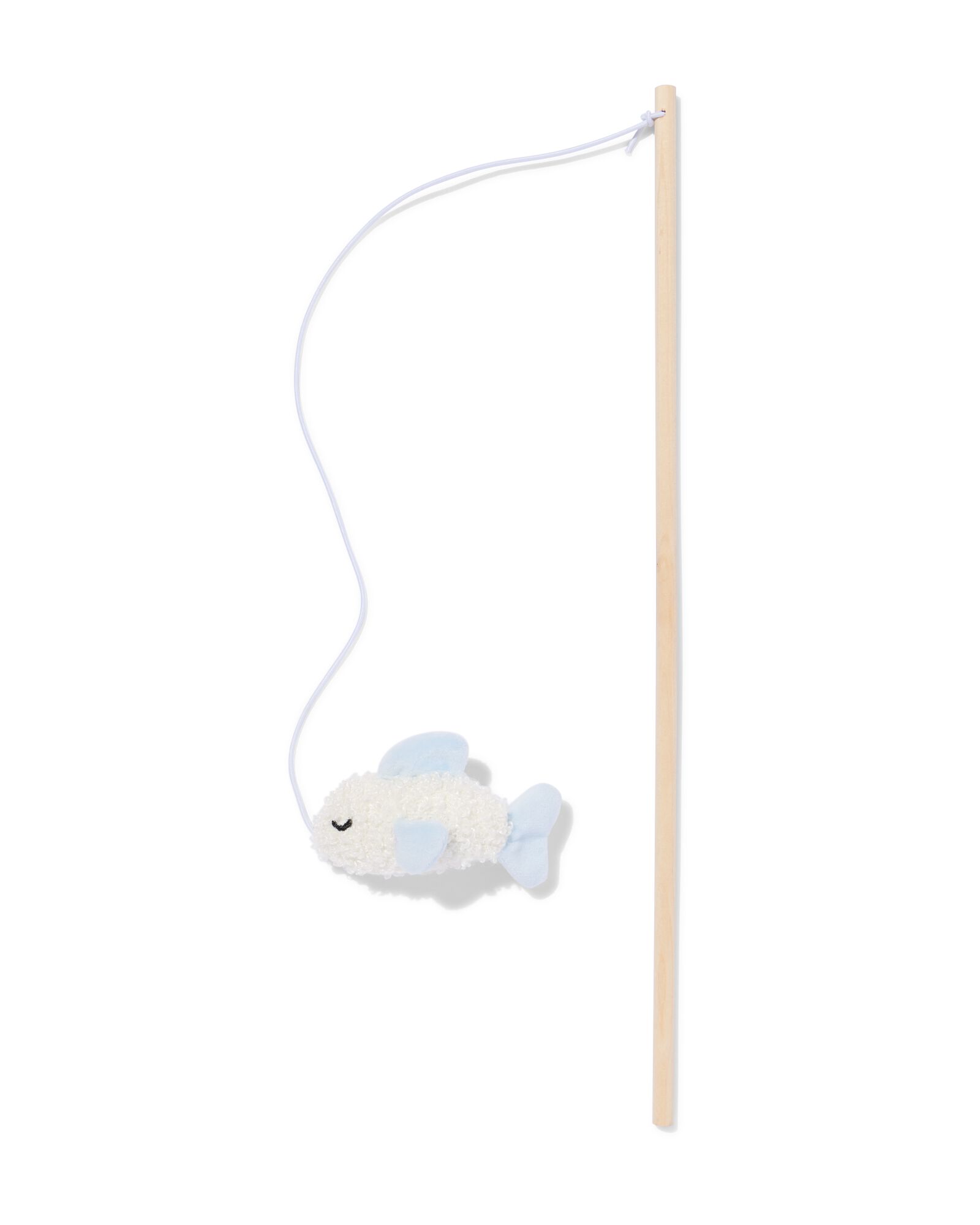 jouet chat canne &agrave; p&ecirc;che avec poisson - 61140616 - HEMA