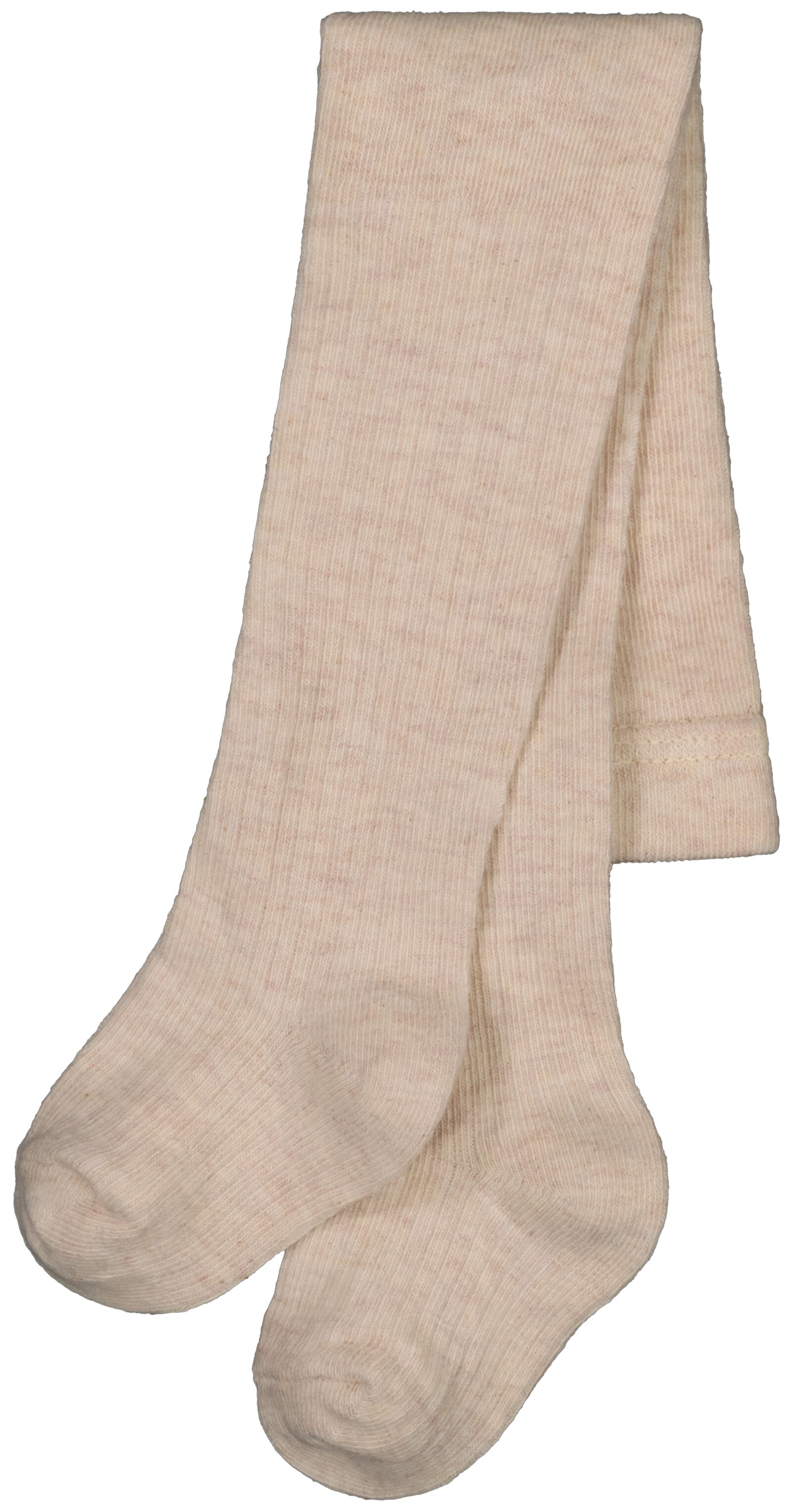 2 paires de collants &eacute;pais b&eacute;b&eacute; c&ocirc;tel&eacute;s beige - 1000028756 - HEMA