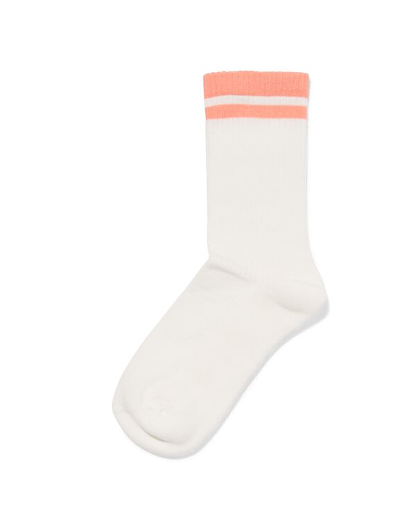Damensocken, Dreiviertelh&ouml;he, Frottee hellorange hellorange - 4280525LIGHTORANGE - HEMA