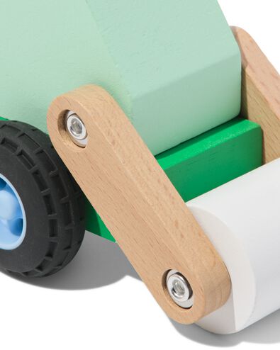 bulldozer 16x8x7,5cm bois - 15100311 - HEMA