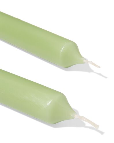 12er-Pack lange Haushaltskerzen, &Oslash; 2.2 x 29 cm, hellgr&uuml;n - 13503167 - HEMA