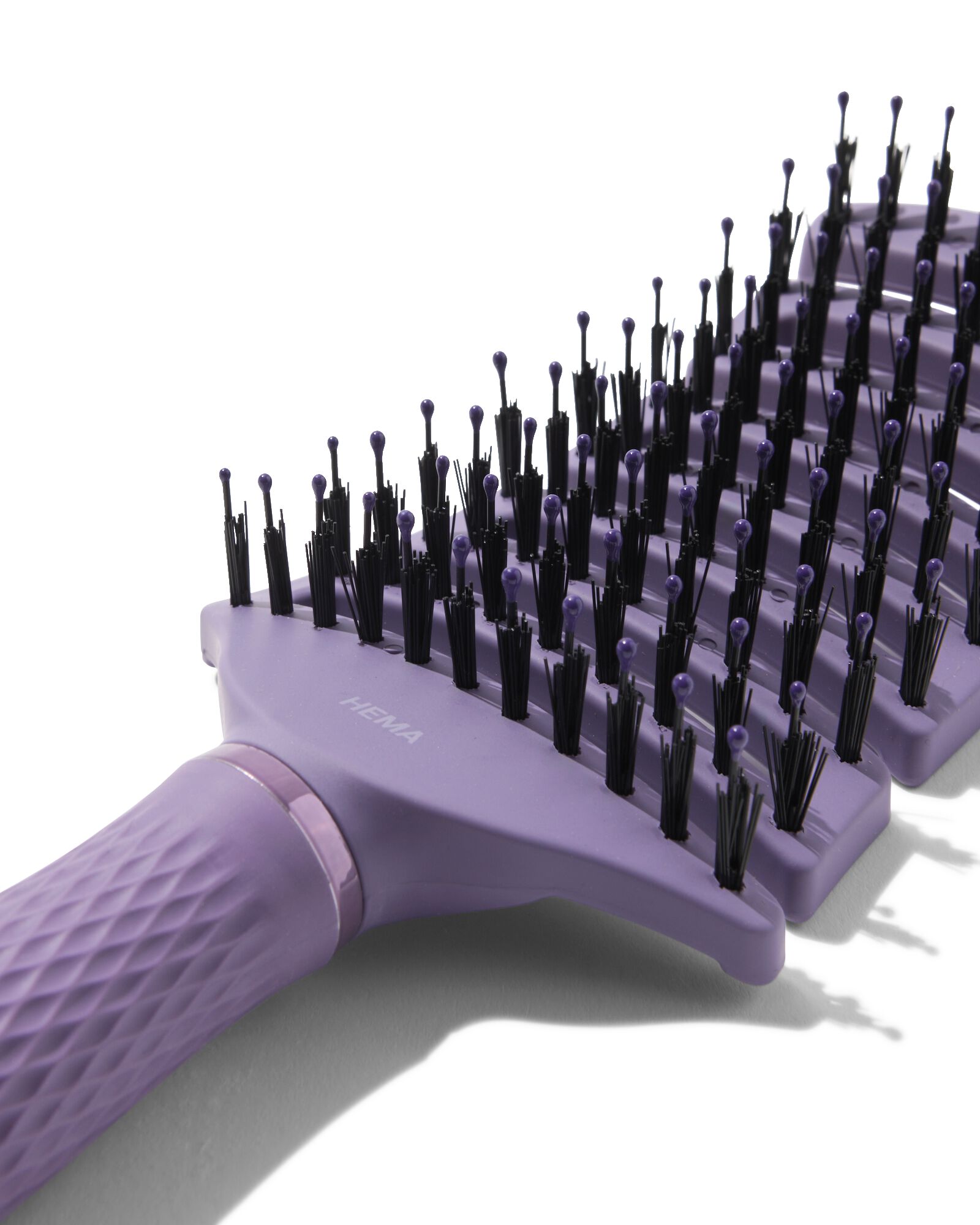 haarborstel flexibel dubbelhaar - 11800413 - HEMA