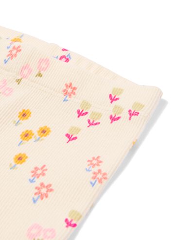 leggings b&eacute;b&eacute; c&ocirc;tel&eacute;s fleurs - 2 pi&egrave;ces bleu bleu - 33086670BLUE - HEMA