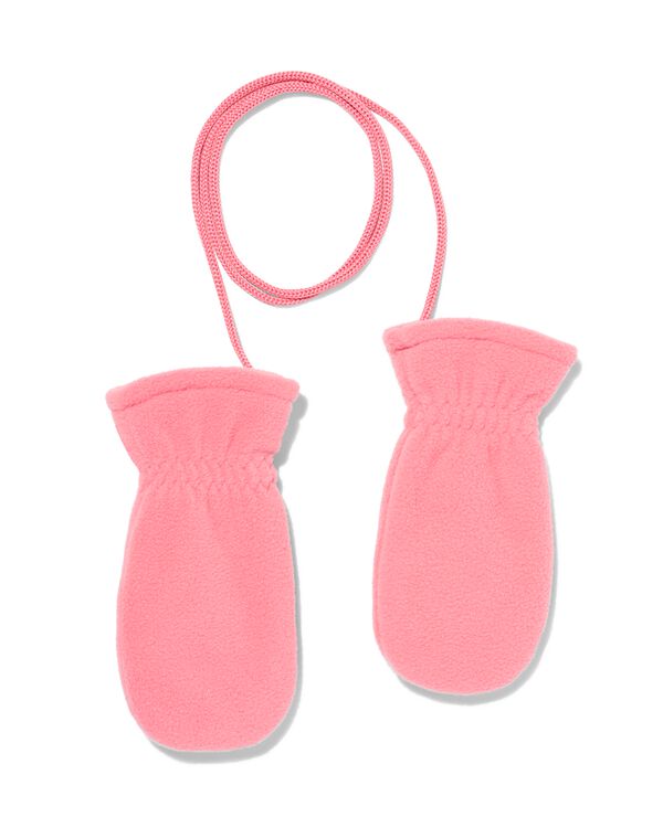 moufles enfant polaire Thinsulate rose rose - 16700075PINK - HEMA