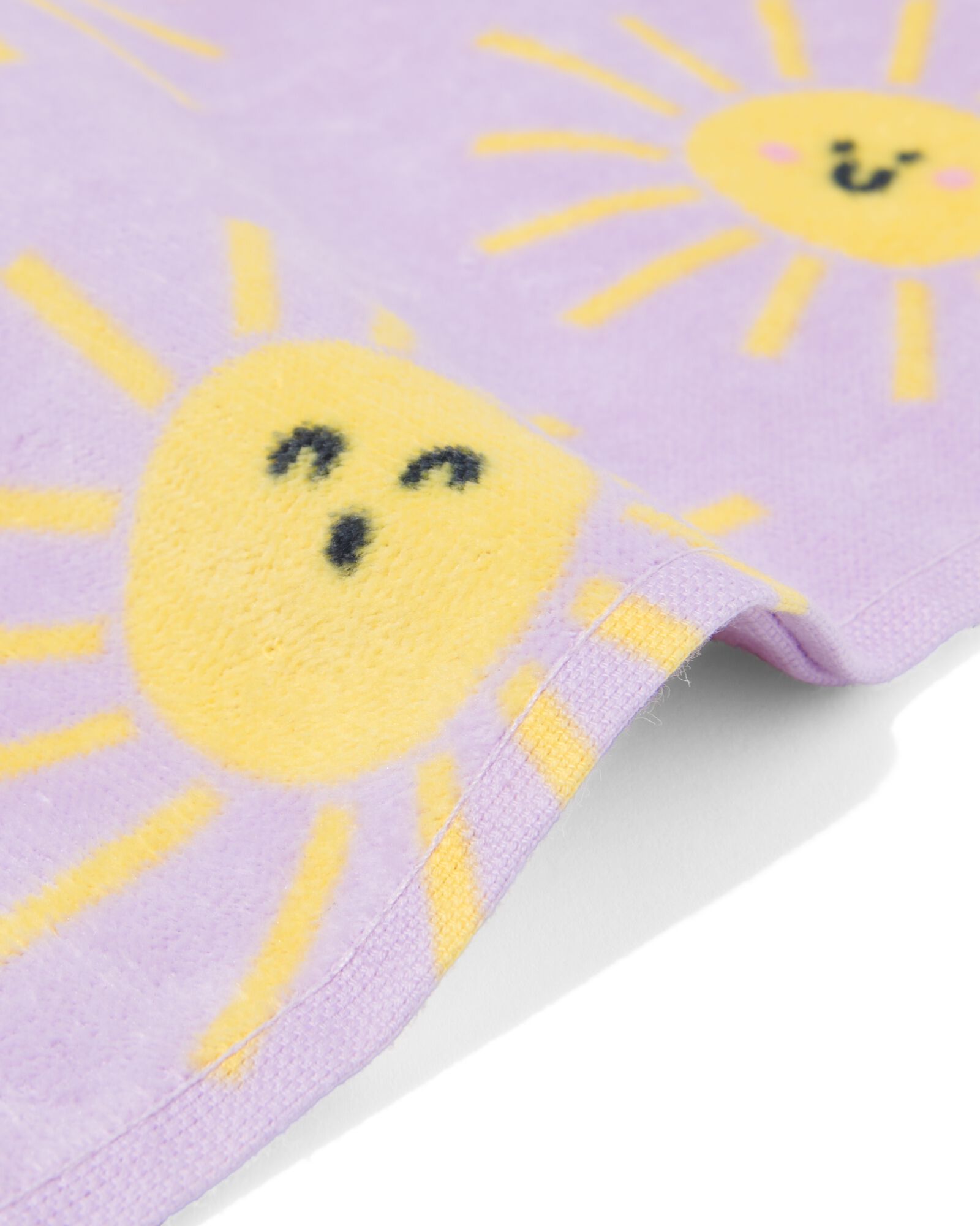 poncho de plage pour enfant 60 x 60 cm soleil - 5290112 - HEMA