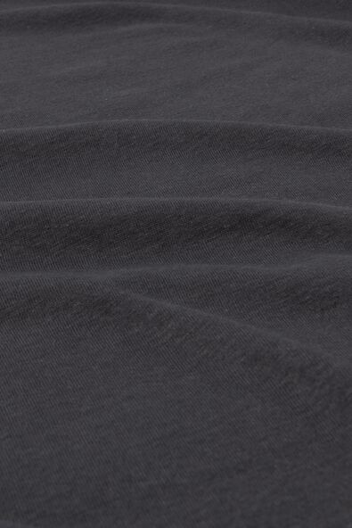 Topper-Spannbettlaken, 90 x 200 cm, Soft Cotton, dunkelgrau - 5120069 - HEMA