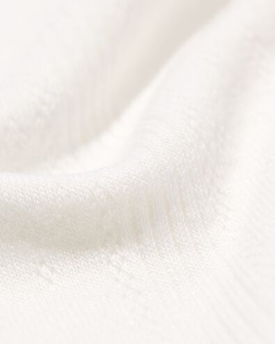 dames T-shirt Colette ajour wit wit - 36207480WHITE - HEMA