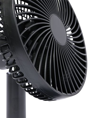 Tischventilator, kabellos, leise, schwarz, &Oslash; 16 cm - 80200022 - HEMA
