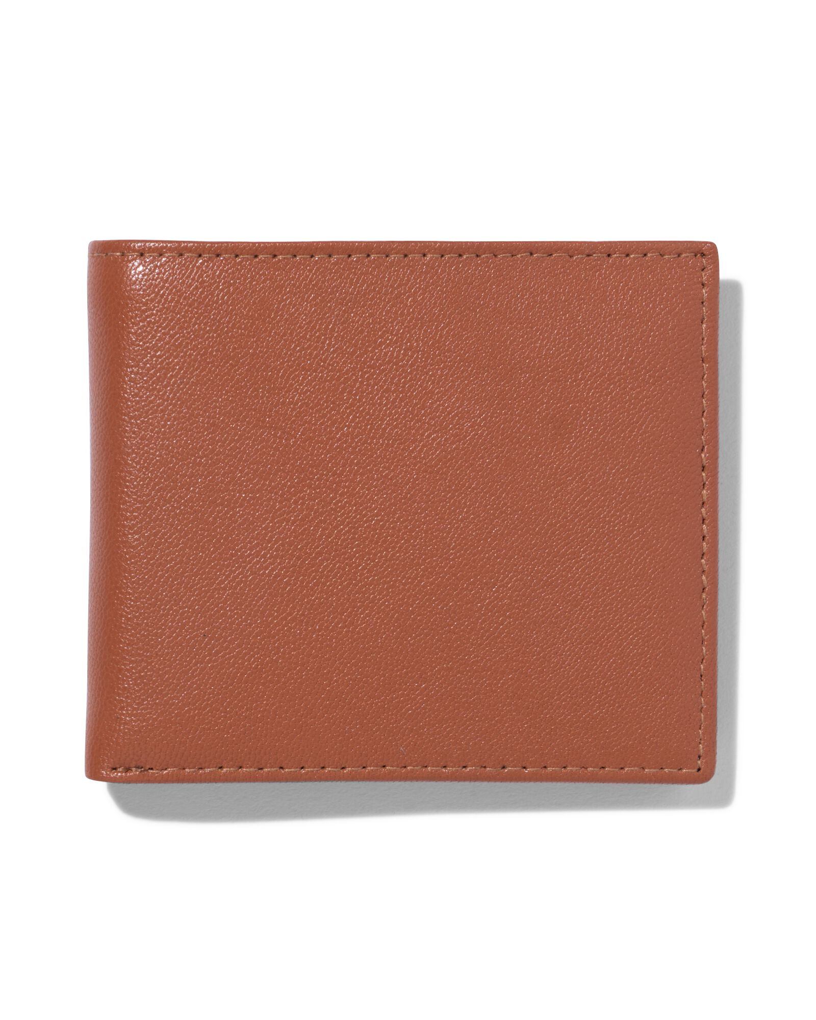 billfold portemonnee leer cognac - 18140006 - HEMA