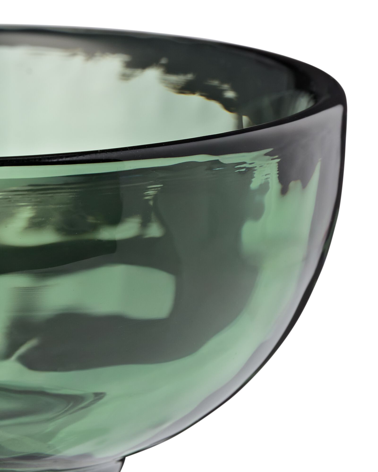 Sch&auml;lchen ⌀ 7,5 cm Glas Gr&uuml;n - 9650378 - HEMA