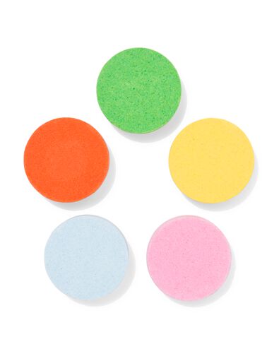 pastilles de couleur pour le bain 5x20 g - 11730018 - HEMA