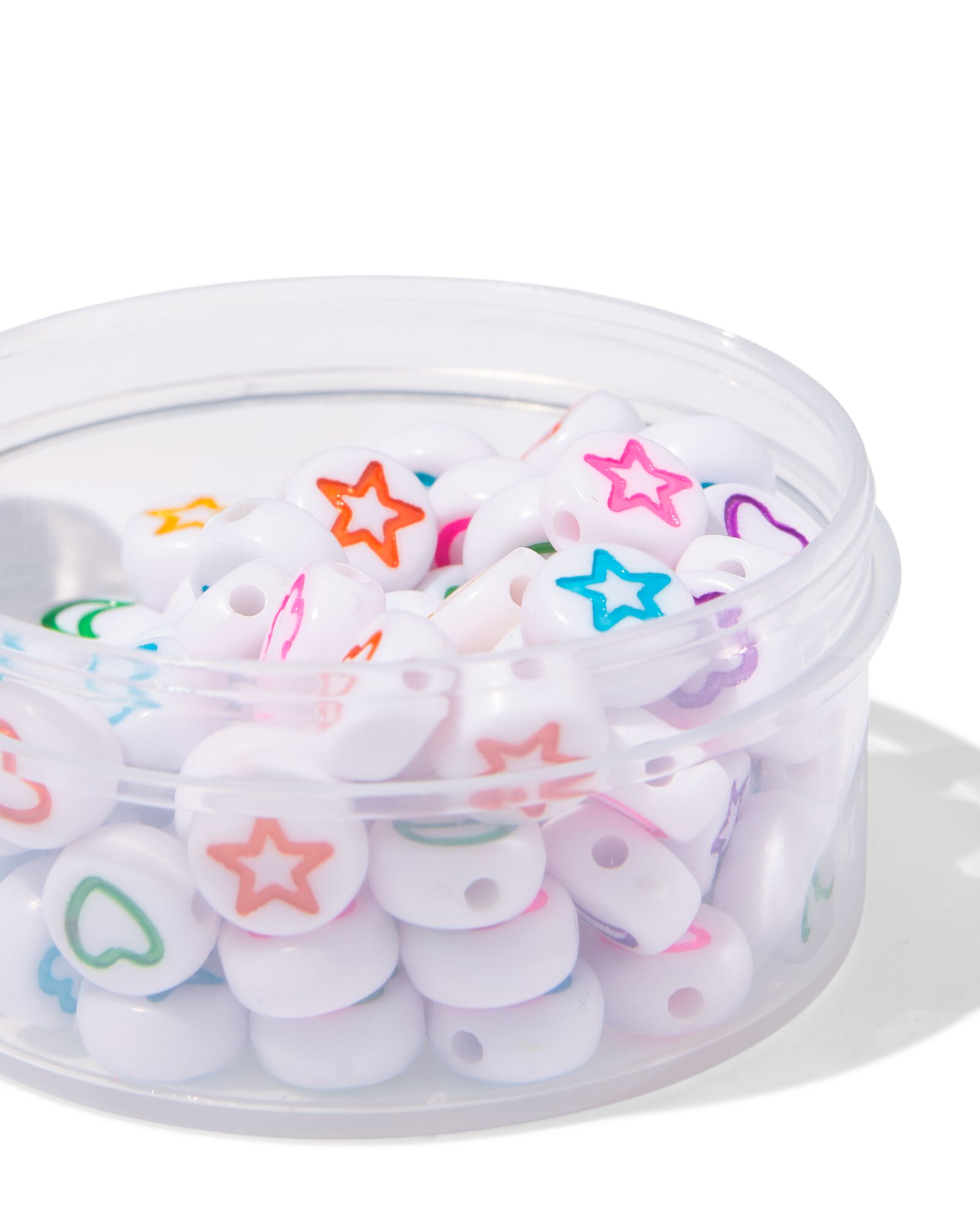 Schachtel mit Perlen, runde Formen - 15900554 - HEMA