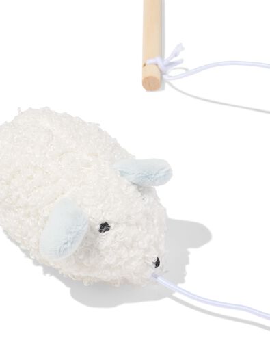 jouet chat 40 cm canne avec souris douce   - 61100347 - HEMA