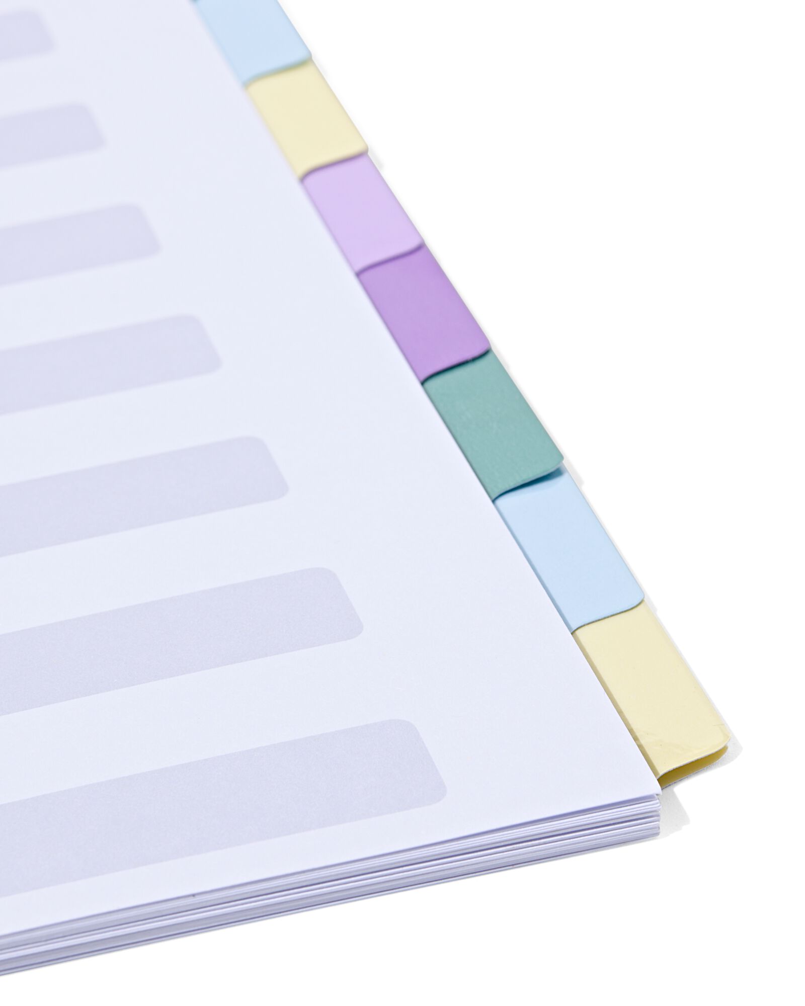 20 intercalaires carton A4 - 14822213 - HEMA