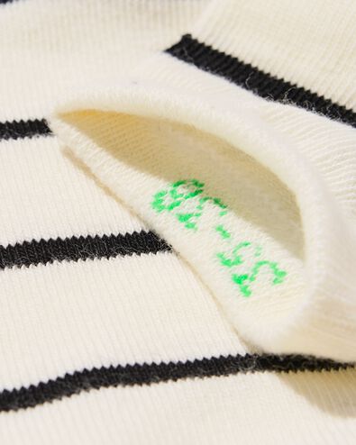 Damen-Kurzsocken, Streifen &ndash; 5 Paar beige beige - 4290415BEIGE - HEMA