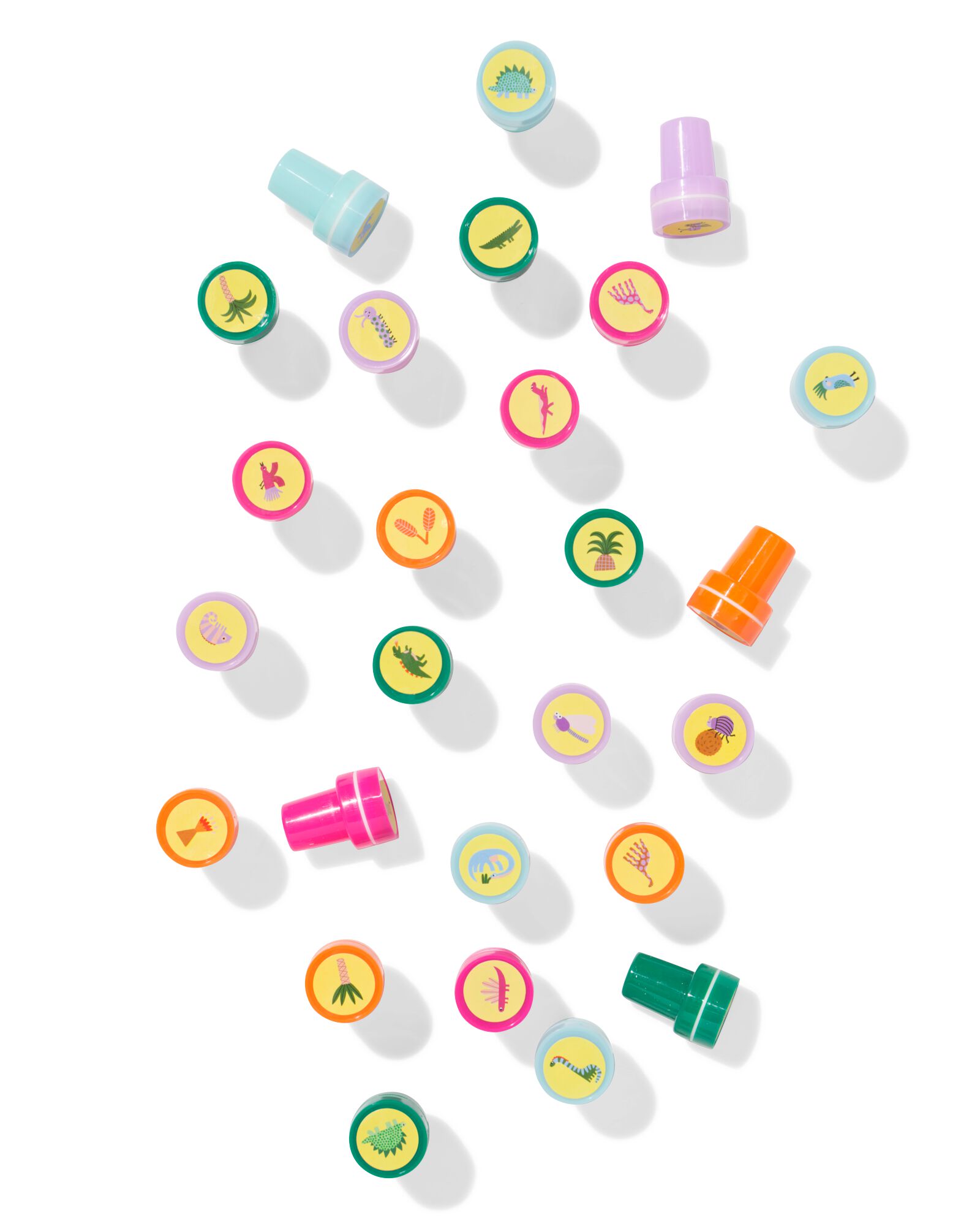 Stempelset Dino 26-teilig - 15900241 - HEMA