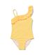 maillot de bain enfant asymétrique jaune 134/140 - 22263036 - HEMA