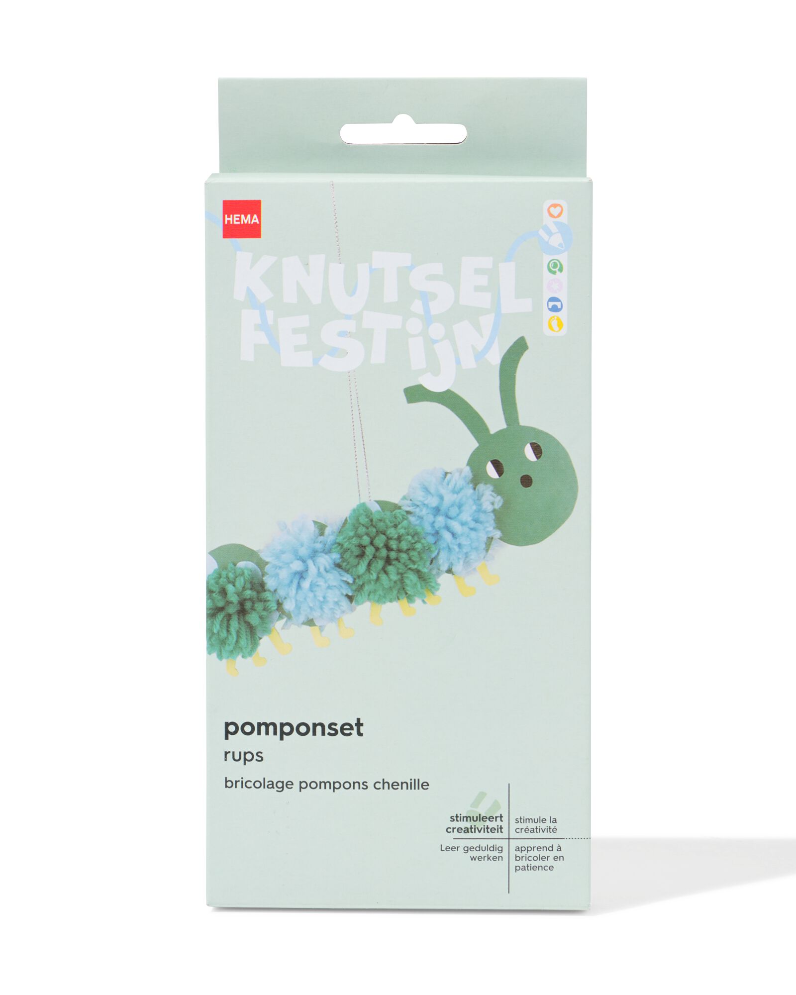 kit de pompons chenille - 15900340 - HEMA