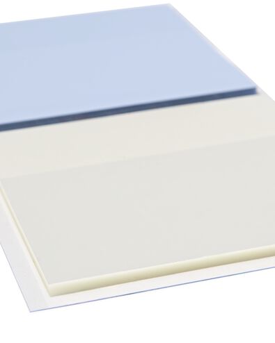 sticky notes transparant - 2 stuks - 14170017 - HEMA