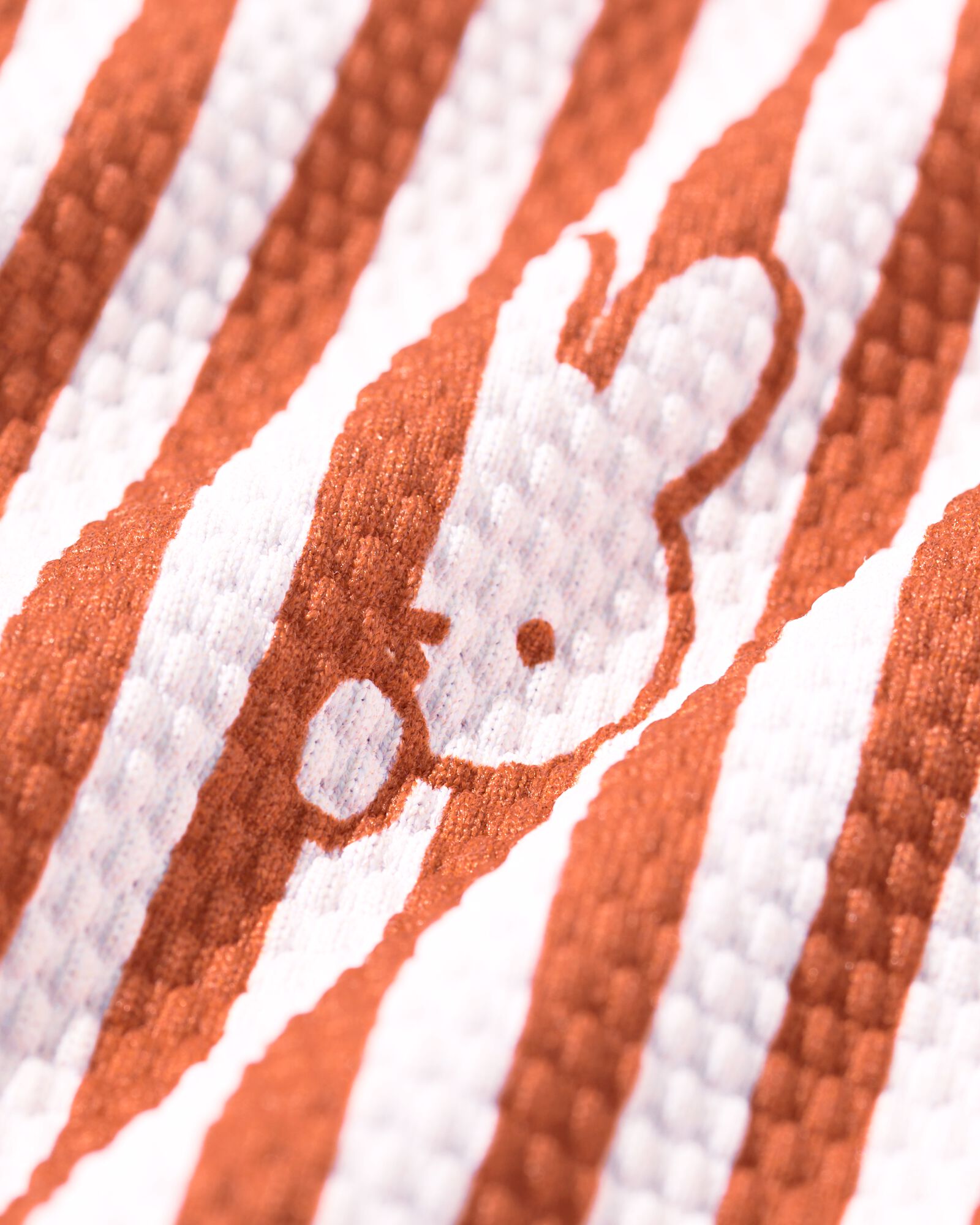 Miffy Baby-Badeanzug mit LSF 40+, gestreift braun braun - 33200770BROWN - HEMA