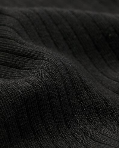 Damen-Hipster, Baumwolle schwarz schwarz - 21950724BLACK - HEMA