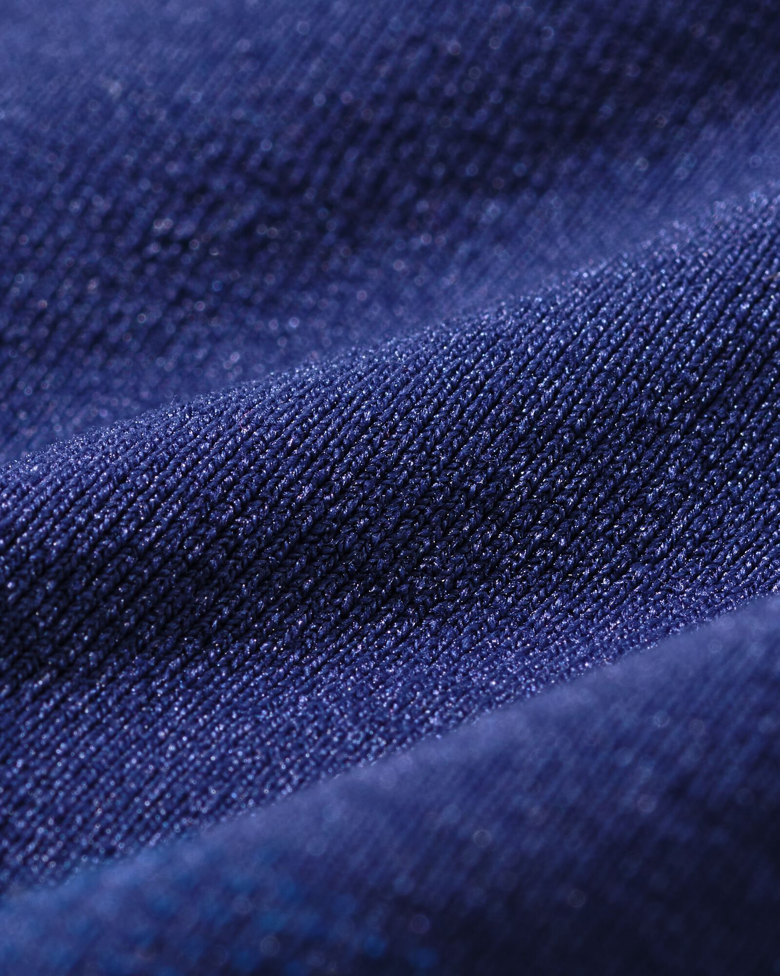 damesstring naadloos micro met kant donkerblauw donkerblauw - 19601734DARKBLUE - HEMA