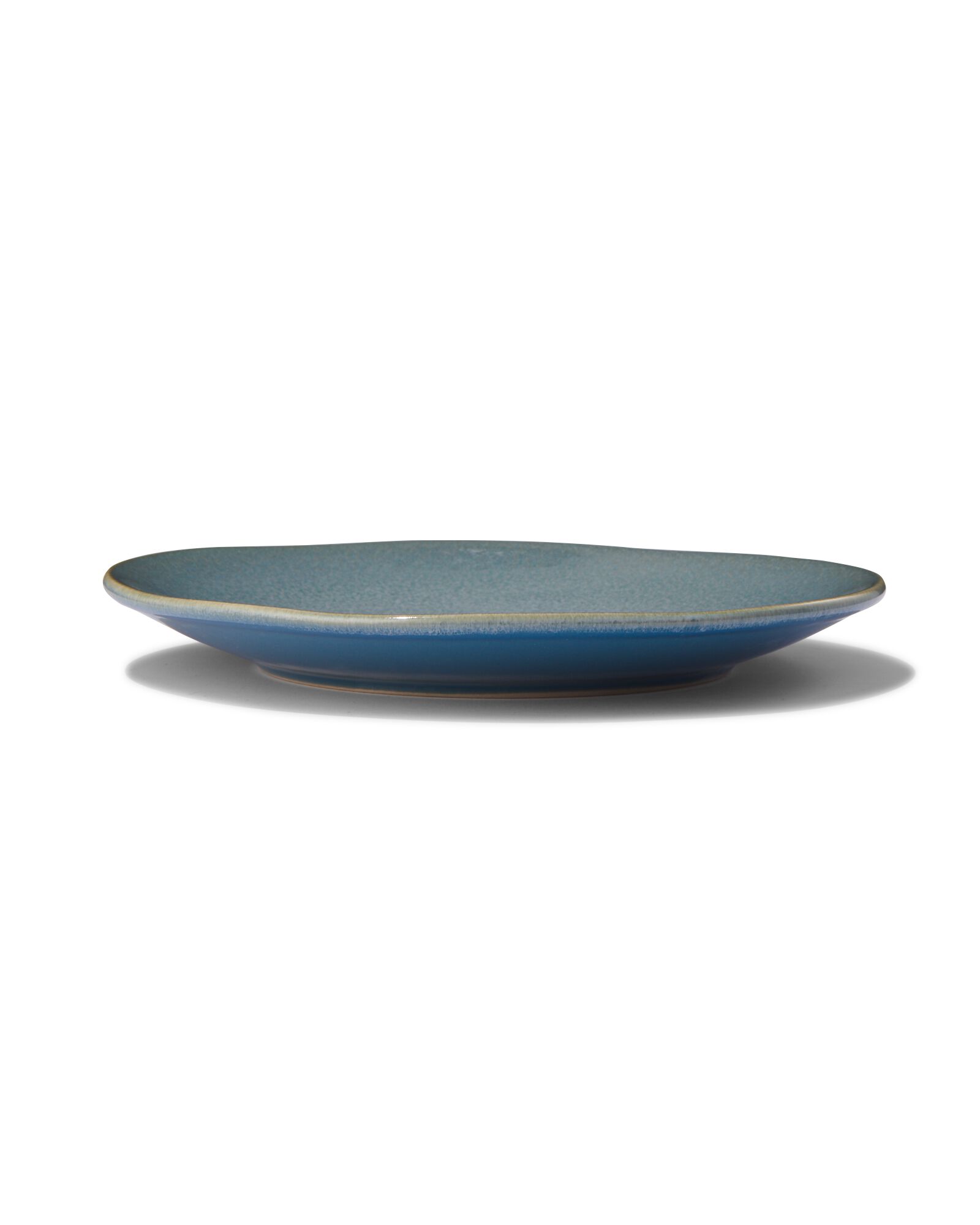 petite assiette - 23 cm - Porto - émail réactif - bleu - 9602022 - HEMA