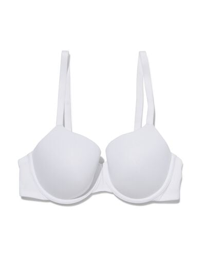soutien-gorge pr&eacute;form&eacute; avec armatures recycl&eacute;/micro blanc - 1000014815 - HEMA