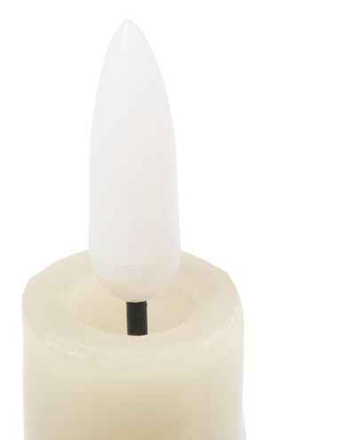 bougie torsadée LED avec cire Ø2.3x28.3 vert clair - 13550050 - HEMA