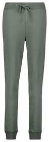 pantalon sweat lounge femme Braxton coton sweat vert vert - 1000026645 - HEMA