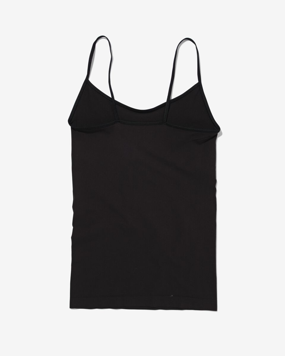 Damen-Hemd schwarz XL - 19687414 - HEMA