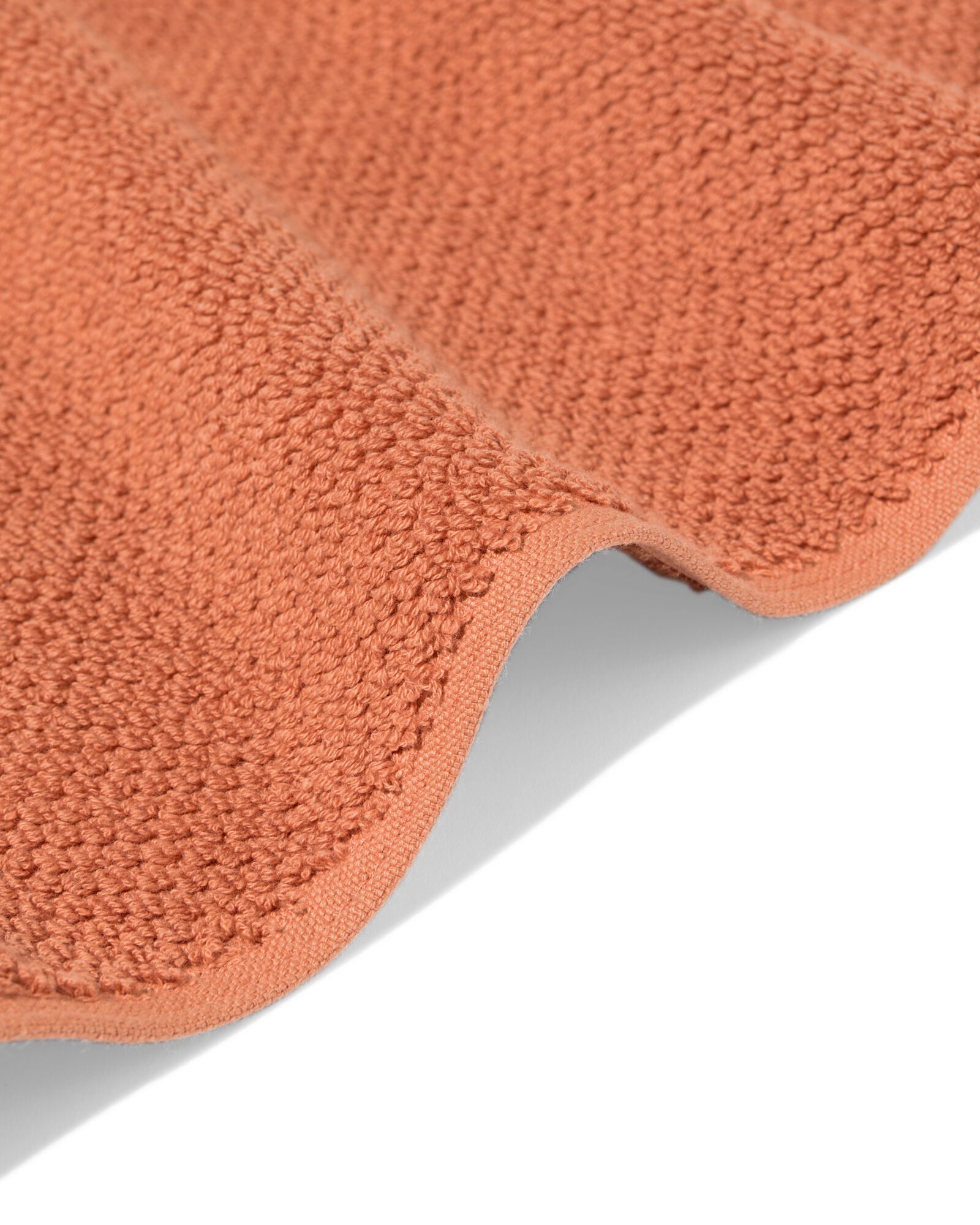 Handtuch, recycelt, Baumwolle terrakotta terrakotta - 2000000382 - HEMA