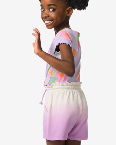 sweatshort enfant d&eacute;grad&eacute; violet - 30856907PURPLE - HEMA