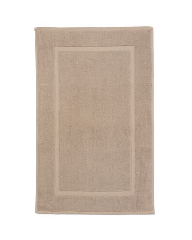 tapis de bain 50x85 qualit&eacute; &eacute;paisse taupe - 5245405 - HEMA