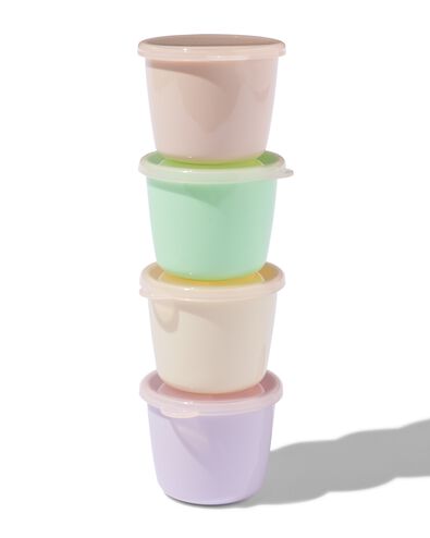 bocaux alimentaires avec couvercles 130 ml - 4 pi&egrave;ces - 33509930 - HEMA