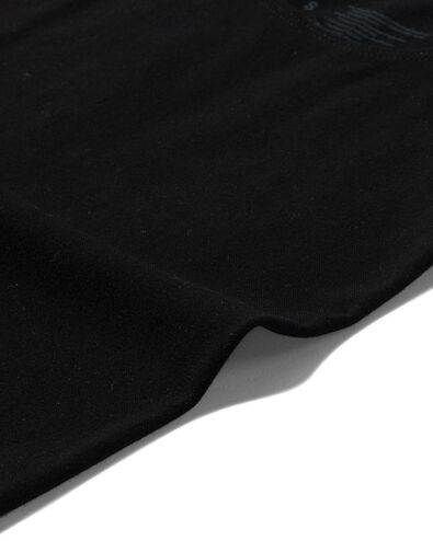 Damen-Hemd, mit Bambus, leicht figurformend schwarz L - 21500333 - HEMA