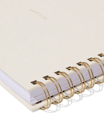 carnet de croquis 26,7x18,7cm fleur  - 14102310 - HEMA