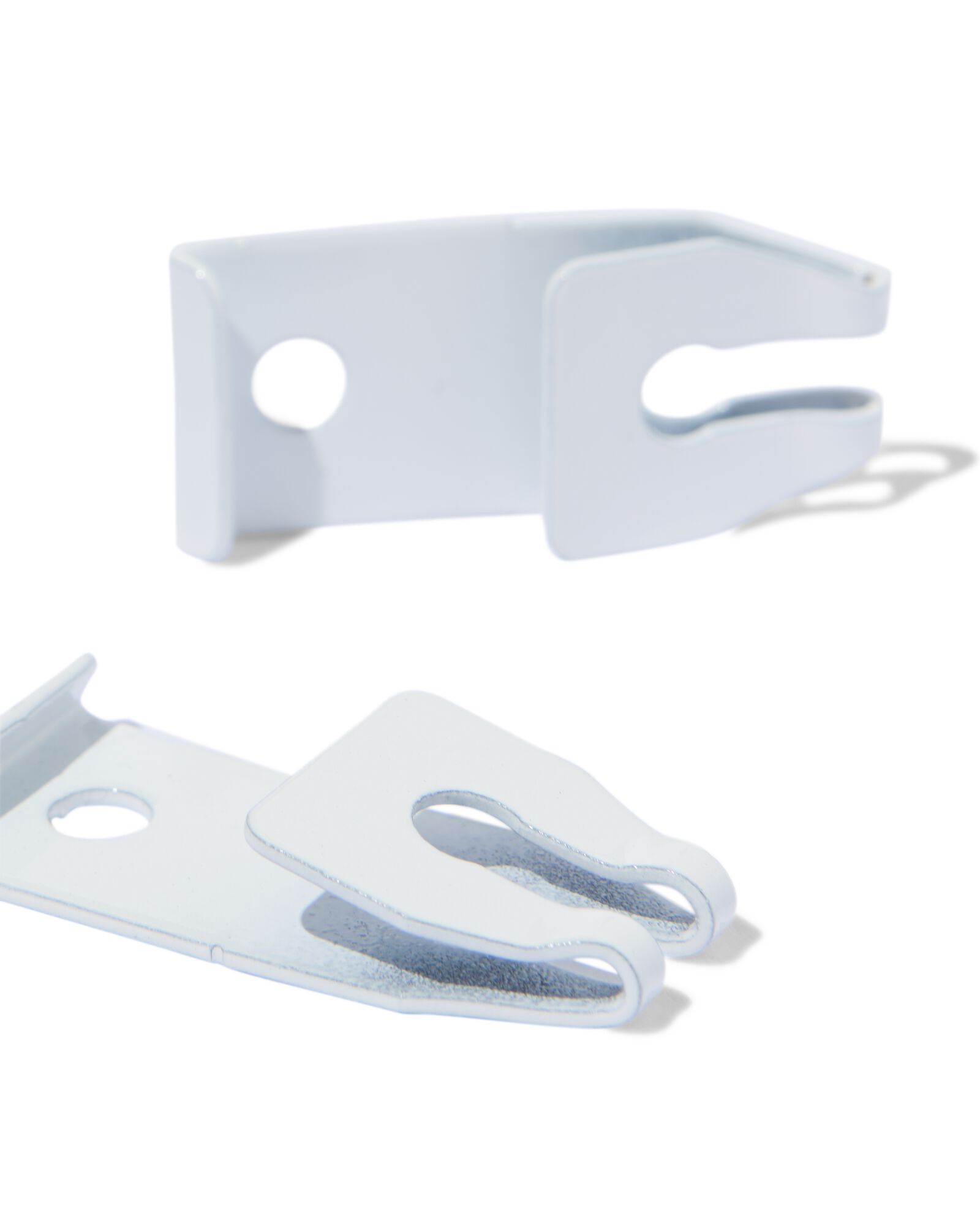Supports de plafond pour rail en U blanc - 5 pi&egrave;ces - 7502017 - HEMA