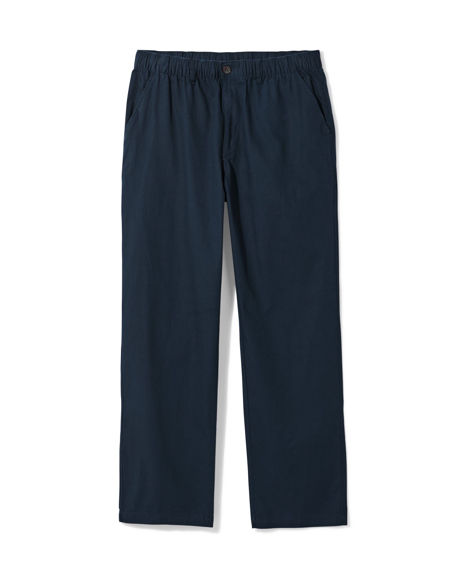 herenbroek Bas regular fit donkerblauw donkerblauw - 2140170DARKBLUE - HEMA