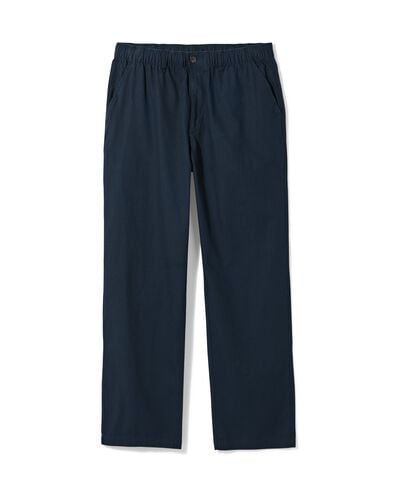 herenbroek Bas regular fit donkerblauw donkerblauw - 2140170DARKBLUE - HEMA