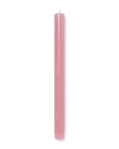 Rustikale Haushaltskerze, &Oslash; 27 x 2,2 cm, Altrosa altrosa 2.2 x 27 - 13504078 - HEMA